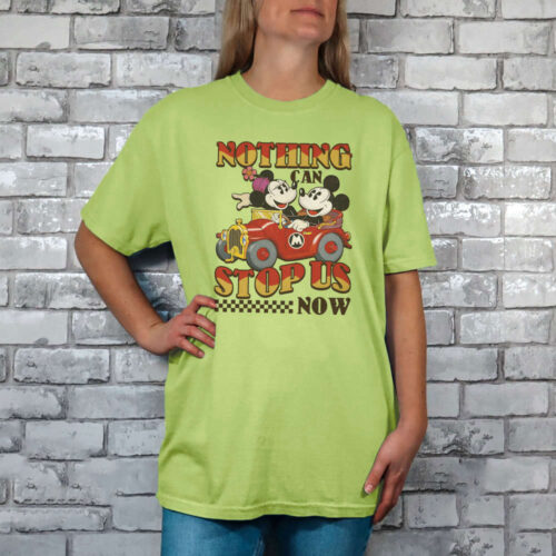 Comfort Colors® Retro Mickey Minnie Runaway Railway Shirt, Nothing Can Stop Us Now, Hollywood Studios Tee, Magic Kingdom Disneyland 2023 Tee