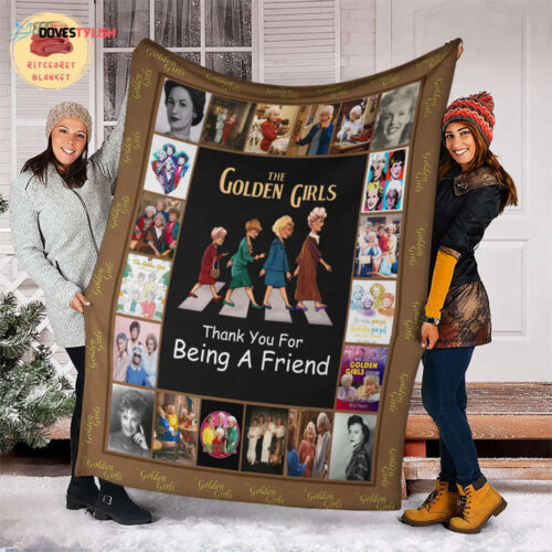 Cozy Up with The Golden Girls TV Series Fleece Blanket – Mink Sherpa Blanket