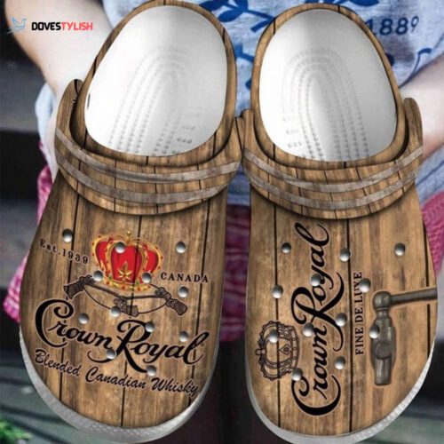 Crown Royal Clogs: Stylish Summer Shoes & Perfect Gift for Men and Women