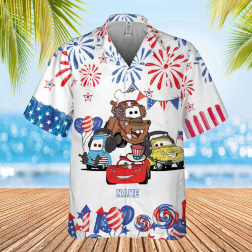 Custom Hawaiian Cars Movie Shirt Hawaiian Shirt For Man Woman