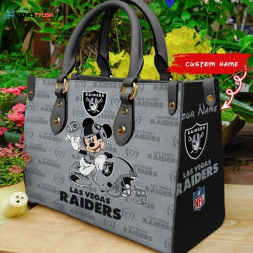 Custom Las Vegas Raiders Women Bag  Wallet Combo – Personalized Accessories  Disney Bag and Wallet