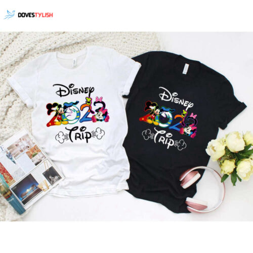Personalized Disney Family Mickey Minnie Matching 2023 T Shirt