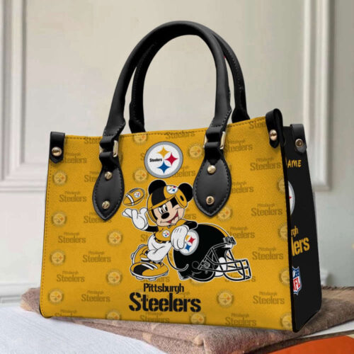 Custom Pittsburgh Steelers Women Bag Wallet Combo – Personalized Disney Accessories