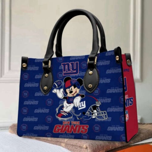 Customizable NY Giants Women Bag  Wallet Combo Personalized Accessories for Fans  Disney Bag and Wallet