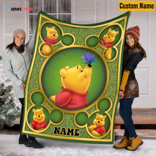 Customized Cartoon Characters Blanket: Tigger Piglet Eeyore Winnie The Pooh – Perfect Birthday Gift