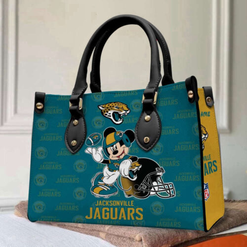 Customized Jacksonville Jaguars Women Bag  Wallet Combo – Stylish  Functional Accessories  Disney Bag and Wallet