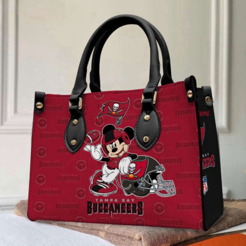 Stylish Tampa Bay Buccaneers Women s Bag & Wallet – Customized Disney Combo