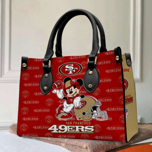 San Francisco 49ers Gear & Disney Bag Wallet Combo: Customized Women s Accessories