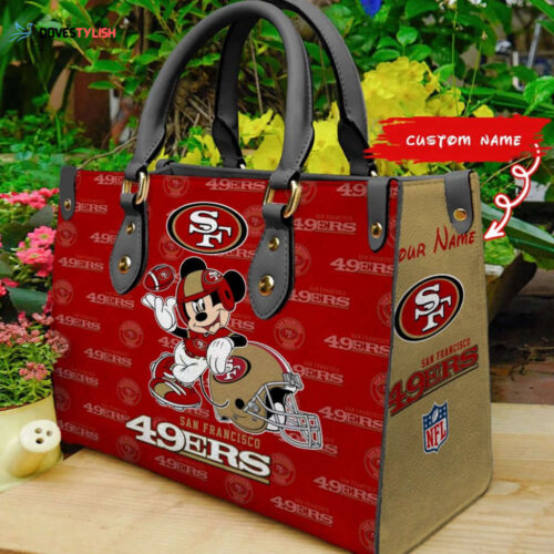 San Francisco 49ers Gear & Disney Bag Wallet Combo: Customized Women s Accessories