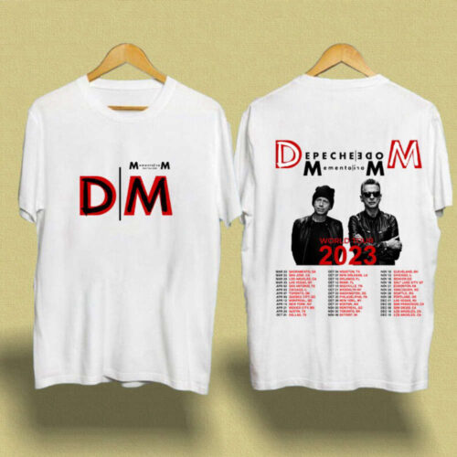 Depeche Mode Memento Mori Tour 2023 T-shirt, Depeche Mode Tour 2023 Tshirt, Music Tour 2023 Shirt, Band Tshirt, Gift For Fan, Fan T-shirt