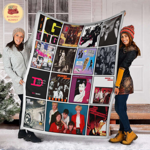 Duran Duran Band Fleece Blanket – Rock Music Lover s Sherpa Quilt