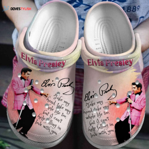 Elvis Presley Music Crocs: King of Rock & Roll Clogs – Funny Slippers