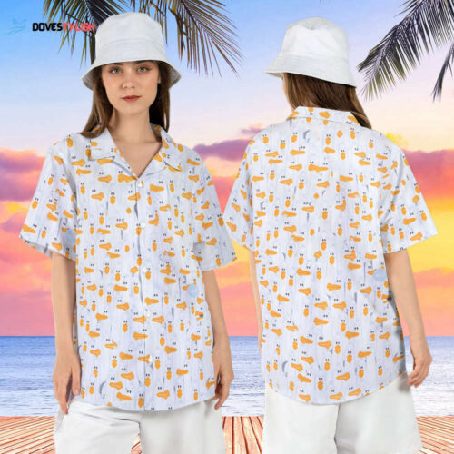 Finding Nemo Seagulls Hawaiian Shirt, Disneyworld Ducks Hawaii Shirt, Disneyland Summer Vacation Short Sleeve Shirt, Seagulls Aloha Shirt