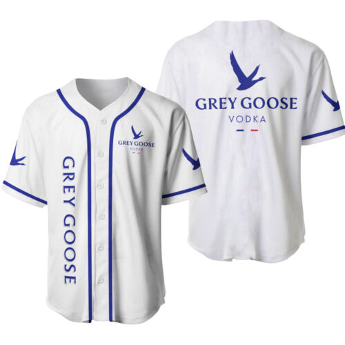 Grey Goose Original Vodka Baseball Jersey – Perfect Christmas Gift for Beer Lovers!