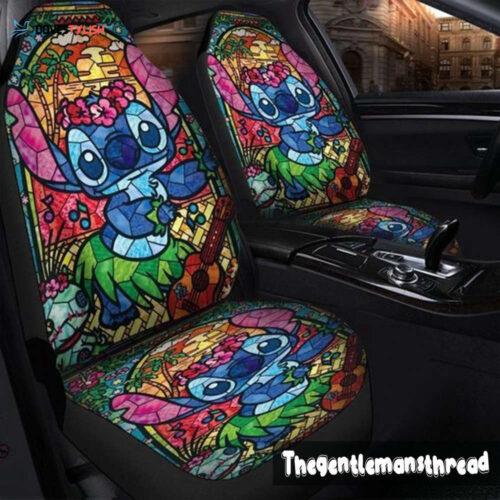 Hawaii Stitch Car Seat Cover: Custom Auto Seat Protector & Cushion for Stitch Lovers