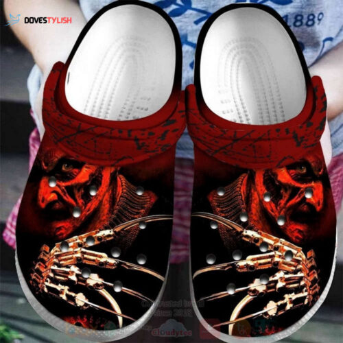 Spook-tacular Horror Movie Shoes: Scary Movie Clogs & Crocs for Women Men