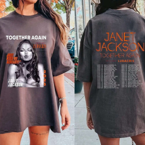 Janet Jackson Together Again Tour 2023 Shirt, Janet Shirt for Fan, Janet Tour 2023 Shirt, Janet 2023 Shirt, Janet Jackson Vintage Shirt