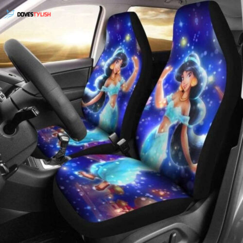 Jasmine Princess Car Seat Cover – Disney Protector Custom Cushion Car Decoration