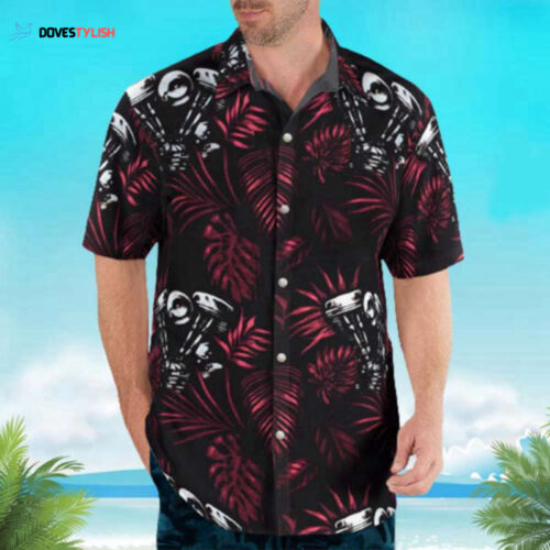 Men’s Harley Davidson Summer Short Sleeve Hawaiian Beach Shirt