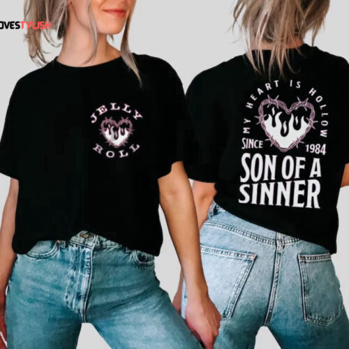 Jelly Roll Son Of A Sinner Country Music Concert 2023 T-shirt