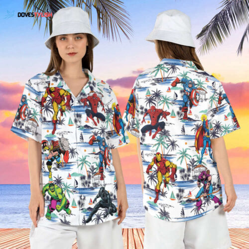 Eeyore the Donkey Hawaiian Shirt, Winnie the Pooh Summer Hawaii Shirt, Pooh Friend Aloha Shirt, Disneyland Vacation Button Up Shirt