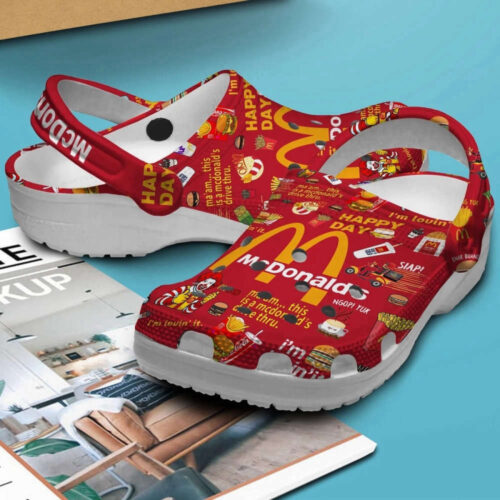 McDonald s Clogs & Shoe Charms: Funny Fast Food Gifts for Men & Women