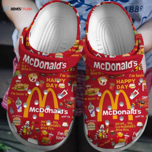 McDonald s Clogs & Shoe Charms: Funny Fast Food Gifts for Men & Women
