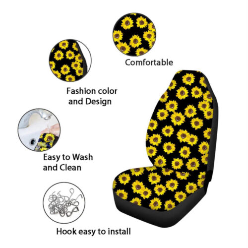 Mickey Colorful Car Seat Covers – Cartoon Disney Fan Gifts & Auto Seat Protector