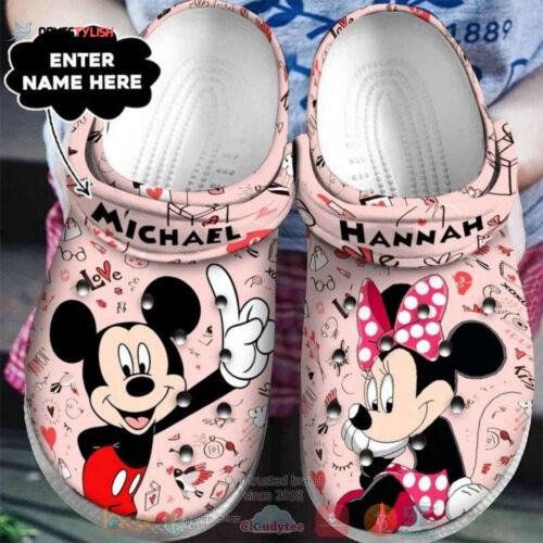 Customized Mickey Crocs: Disney Clogs for Cute and Stylish Feet