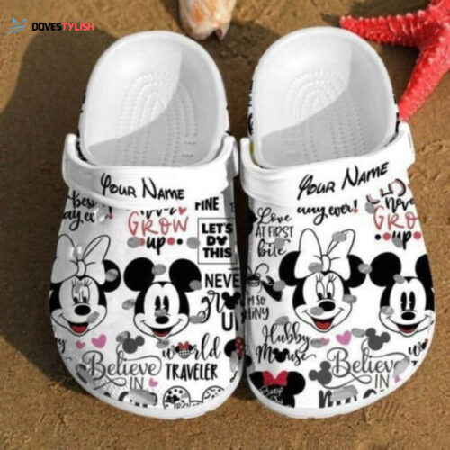 Custom Disney Mickey Clogs: Personalized Funny Slippers – Shop Now!