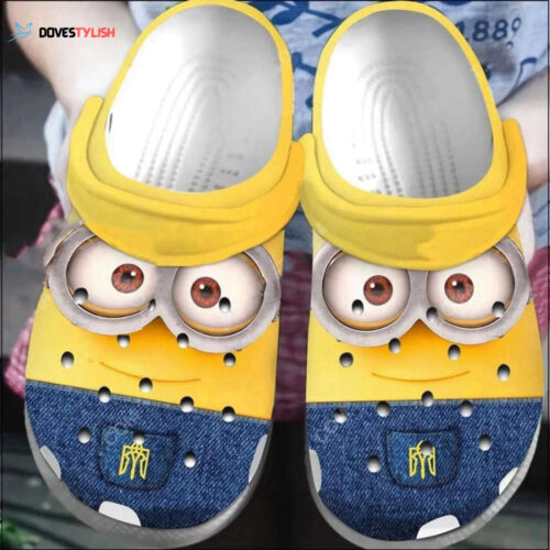 Minions Cute Clogs: Personalized Cartoon Slippers & Custom Sandals for Adults & Kids – Perfect Minions Gift