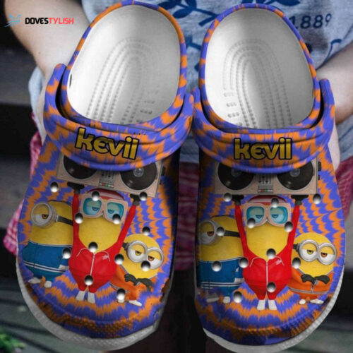 Custom Minions Cute Clogs  Sandals  Personalized Slippers for Kids  Adults