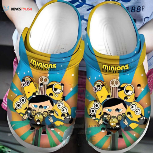 Minions Cute Clogs Personalized Cartoon Slippers  Sandals  Perfect Minions Gift