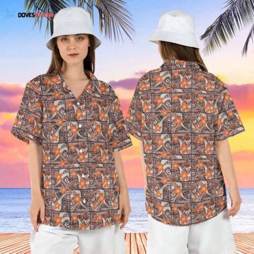 Tropical Donald Duck Hawaiian Shirt, Disneyland Trip Hawaii Shirt, Duck Button Up Shirt, Donald Aloha Shirt, Disneyworld Hibiscus Shirt
