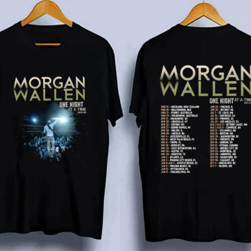 Morgan Wallen Tour 2023 Merch Country Music Concert Cowboy Shirt
