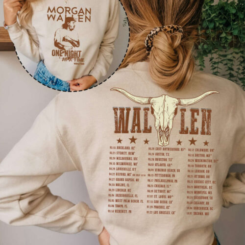 Morgan Wallen Tour 2023 One Night Country Music Shirt
