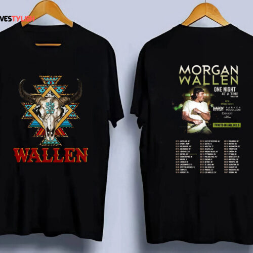 Morgan Wallen Tour 2023 Tshirt, Morgan Fan Gift Shirt, Country Music Concert Shirt, Cowboy Tshirt, Wallen Tee, Morgan Wallen Tour Merch