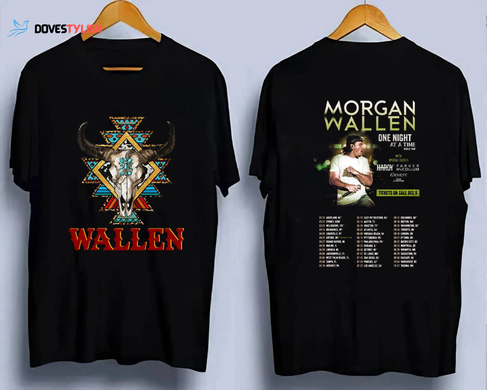 Wallen Tour 2023 Tshirt, Fan Gift Shirt, Country Music