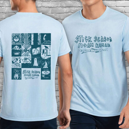 Noah Kahan Stick Season 2023 Tour Shirt, Noah Kahan Folk Pop Music Shirt, Noah Kahan Tour 2023 Illustrated Album, Stick Season Shirt