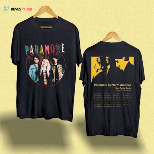 Paramore Shirt, Paramore American Tour 2023 Merch, Vintage Paramore Album, Paramore This Is Why Album Concert, Paramore Tattoo Tour 2023