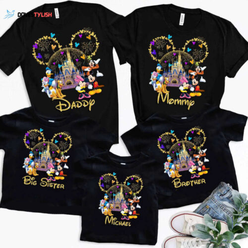 Disney Family Vacation Mickey Minnie Trip 2023 Shirt