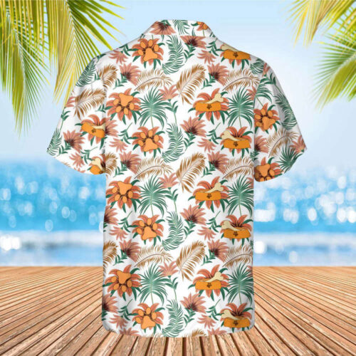 Personalized Pet Face Hawaiian Shirt – Custom Tropical Pattern Gift for Men & Women
