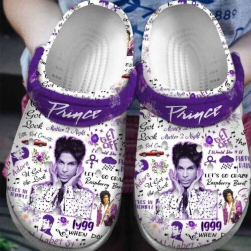 Custom Prince Clogs: Personalized Funny Slippers & Shoes