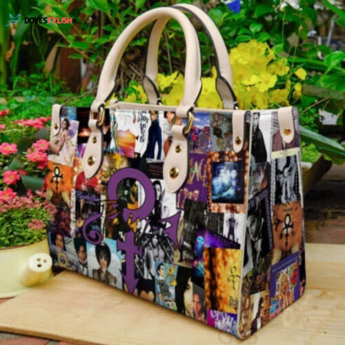 Prince Leather Handbag: Love Singer s Music Travel Bag – Custom  Vintage & Handmade for Teachers