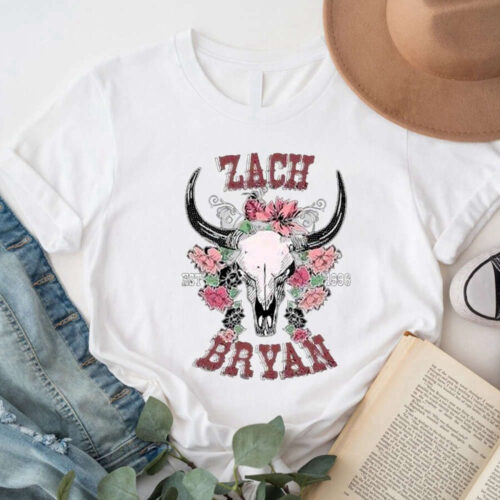 Retro Zach Bryan Bullhead T-shirt, Zach Bryan Shirt, Burn Burn Burn Tour Shirt,Western Shirt,Zach Bryan,Zach Bryan Fan Gift,Zach Bryan Merch