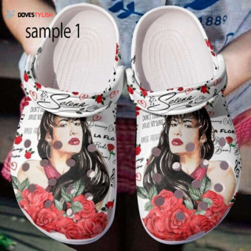 Selena Quintanilla Crocs: Custom Clogs & Funny Slippers