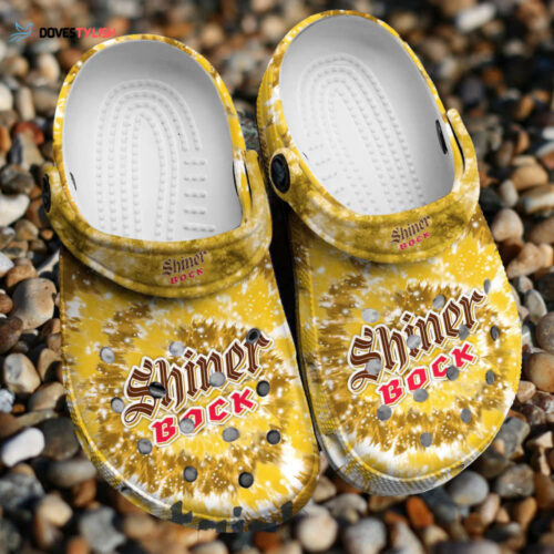 Shiner Bock Beer Shoes: Stylish Summer Clogs for Men & Women – Perfect Shiner Gifts