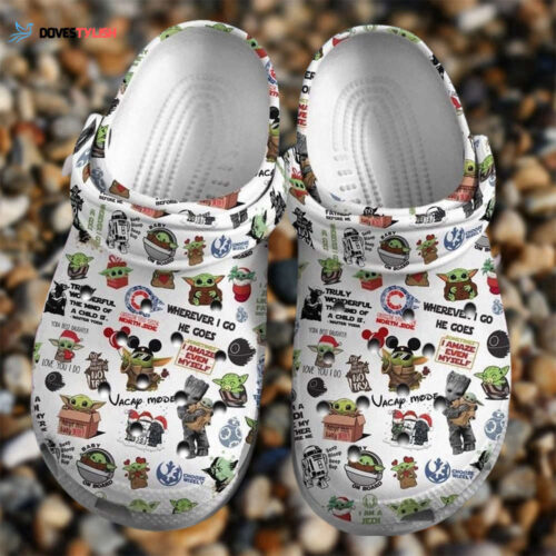 Star Wars Clogs: Baby Yoda Groot & More! Perfect Summer Gift for Dad Men Women Clog Sandals