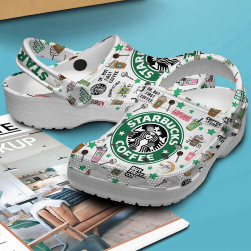 Shop Starbucks Clogs  Shoes & Sandals: Men Women s Croc Charm  Summer Footwear