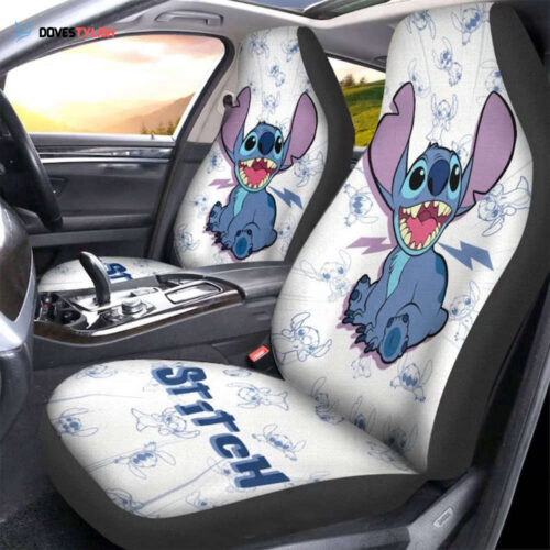 Stitch Car Seat Cover Protector Custom Cushion & Decoration